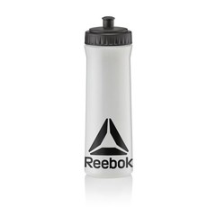 Reebok Water Bottle - Clear/Black (Size: 750ml)
