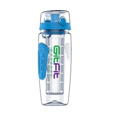 GitFit Z - 900ml Fruit Infuser Water & Juice Bottle - Blue