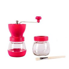 Ryo Coffee Manual Coffee Grinder Set - Pink
