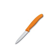 Victorinox - Paring Knife Serrated 8cm - Orange