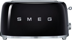 Smeg - 4 Slice Toaster - Glossy Black