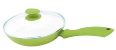 Wellberg - 24 cm Frypan With Lid - Green