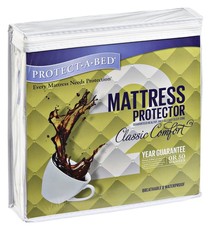 Protect-A-Bed - Classic Comfort Mattress Protector - White