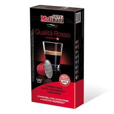 Caffe Molinari - Nespresso Compatible Rosso Capsules