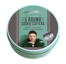 Jamie Oliver - Round Cookie Cutters - Set of 5