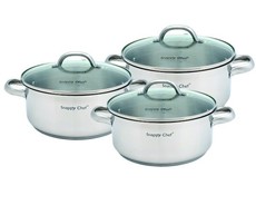 Snappy Chef Budget Cookware Set - 6 Piece