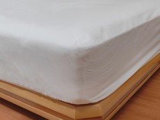 Dreyer 100% Cotton Percale 200TC Fitted Sheet - White