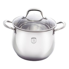 Berlinger Haus - Stainless Steel Stock Pot 16cm - Silver Belly