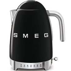 Smeg - 50's Style Retro Variable Temperature Kettle - Black