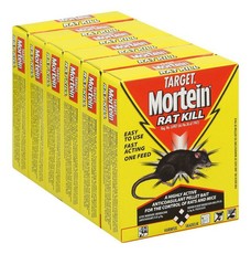 Mortein Rat Kill Sachet - 6 x 80g