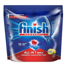 Finish Auto Dishwashing All in One Tablets Lemon - 13's