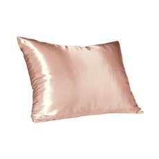 Blush Satin Pillow Slip - Standard