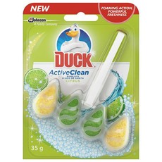 Duck Active Clean Rimblock Citrus - Shrink of 8 x 35g