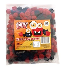 King Candy - Berries Black & Red Bulk Bag 2 x 1 Kg