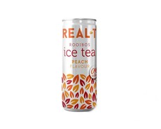 Real - T - Peach - Sugar Free - 12 x 330ml