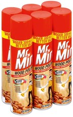 Mr Min Wood Polish Almond - 6 x 300ml