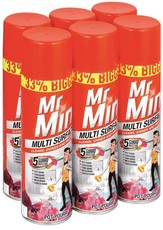 Mr Min Multi Surface Cleaner Polish Pot Pourri - 6 x 400ml