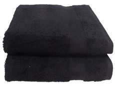 Plush 450 Bath Towel (2 Piece Pack) 70 x 130cms 450GSM