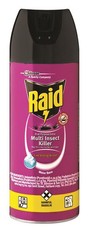 Raid Dual Purpose Low Odour Insect Killer Aerosol - Shrink of 6 x 300ml