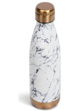 Love & Sparkles Marble Design Metallic Double Walled Water Bottle Flask