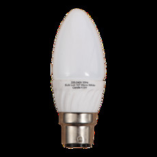 5 Watt LED B22 Candle Bulb 3000k