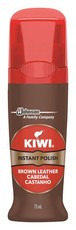 Kiwi Rich Wax Instant Polish Shine & Protect Brown - Case of 6 x 75ml