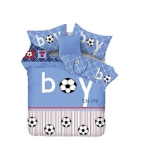 Linen Boutique - Stylish Kids Duvet Cover 3pc Set - Soccer Boy