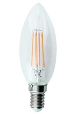 4,5 Watt E14 Candle Fillament Dimmable LED in Warm White
