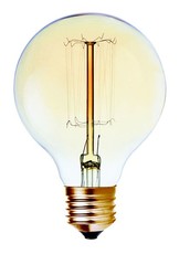 60 Watt G80 E27 Carbon Fillament Bulb