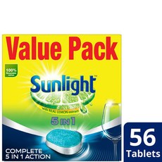 Sunlight Dishwashing Tablets 56ct