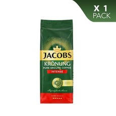 Jacobs Kronung Pure Ground Coffee Intense - 250g