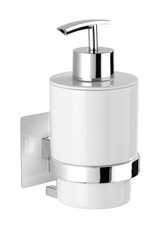 WENKO - Turbo-Loc® Soap Dispenser Quadro Range - No Drilling Required