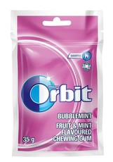 Orbit Bubblemint Bags 22x35g