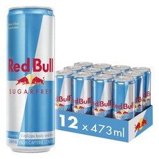 Red Bull Energy Drink Sugar Free 473ml (12 Pack)