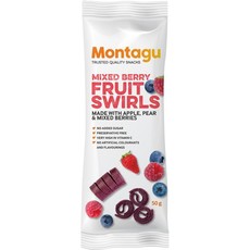 Montagu Fruit Swirls Mixed Berry Box 10x 50g Box