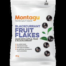 Montagu Fruit Flakes Blackcurrant 10x 40g Box