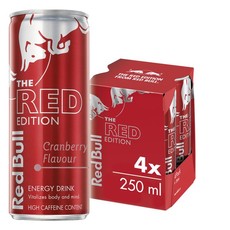 Red Bull - Red Edition - Cranberry - 250ml (4 Pack)
