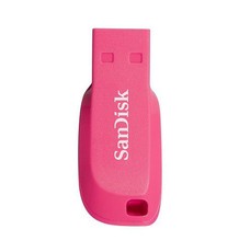 SanDisk Cruzer Blade 16GB USB Flash Drive - Electric Pink