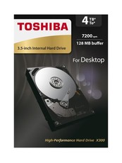 Toshiba 4TB 3.5" X300 Desktop Internal Hard Drive