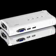 TRENDnet 4-Port USB KVM Switch Kit (Includes 4x KVM Cables)