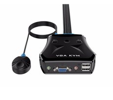 MT ViKI 2-Port Smart VGA USB KVM Switch