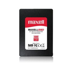 Maxell 2.5" / inch SATA III Internal SSD 480GB