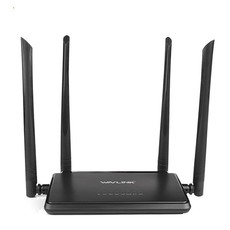Wavlink Wireless Wi-Fi Router Smart 300Mbps Range 4 Antennas - Black