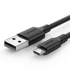 UGREEN 50CM USB 2.0 A M TO MICRO USB CABLE BLACK