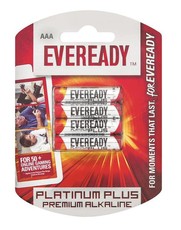 Eveready AAA Platinum Plus Batteries
