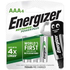 Energizer AAA 700Mah Rechargeable Batteries