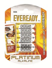 Eveready AAA Platinum Batteries - Pack of 6