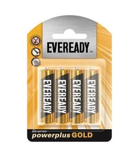 Eveready AA Power Plus Gold Batteries - Black & Gold