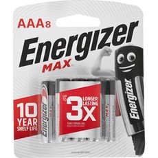 Energizer Max: AAA - 8 Pack