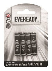 Eveready AAA Power Plus Batteries - Black & Silver